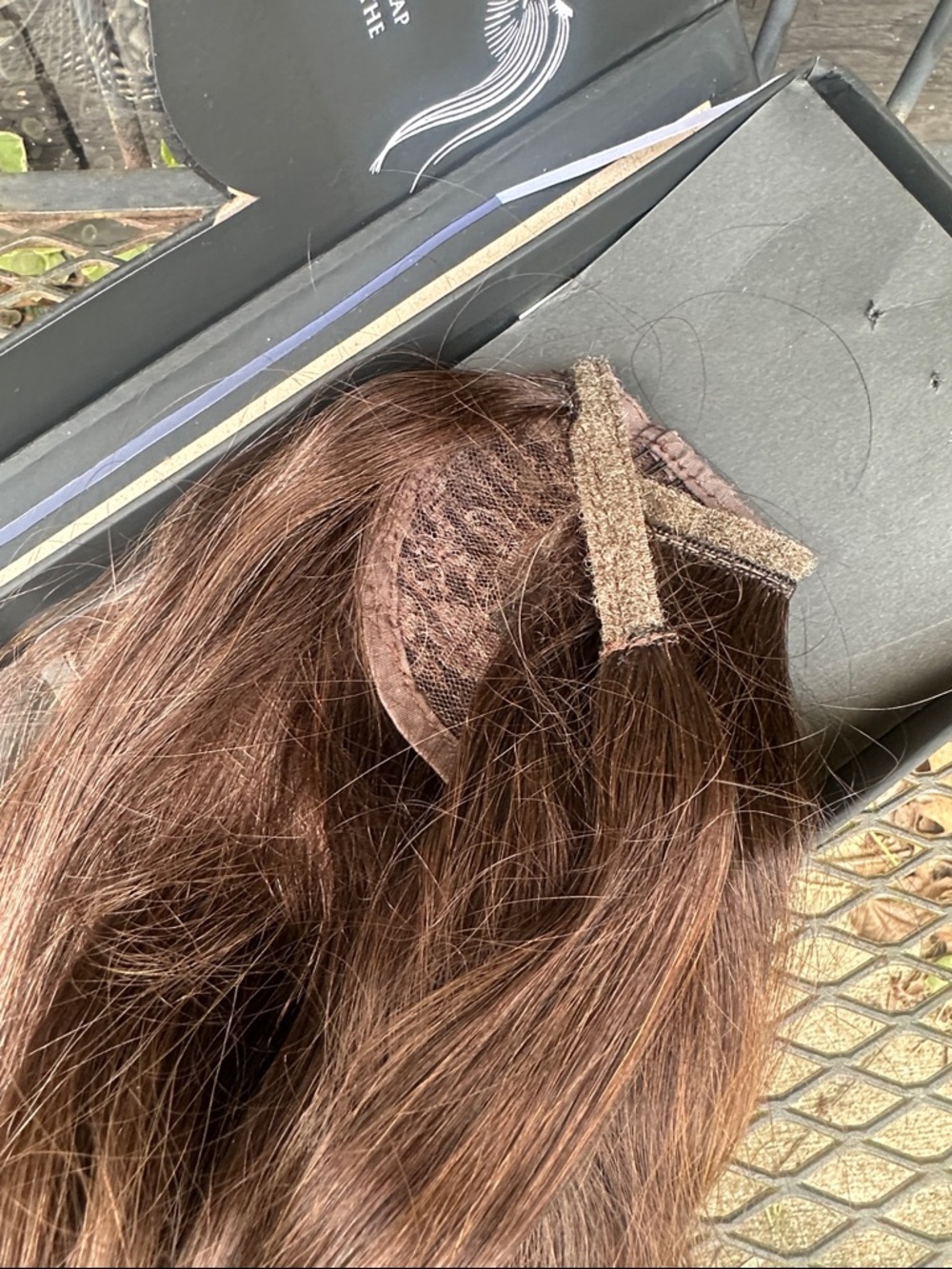 FOXY LOCKS Wrap Around Ponytail - Cocoa Brown - Picture 6 of 12